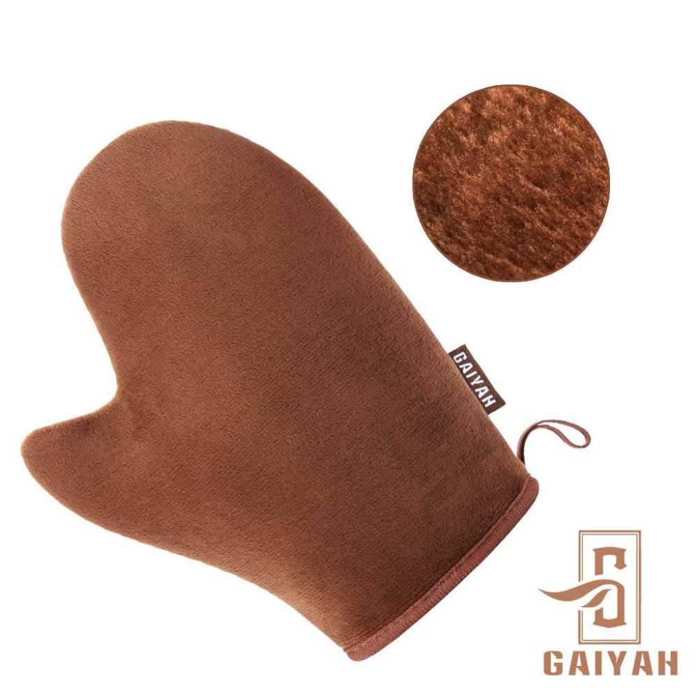GAIYAH Ultra Soft Tanning Mitt With Thumb For Self Tanning